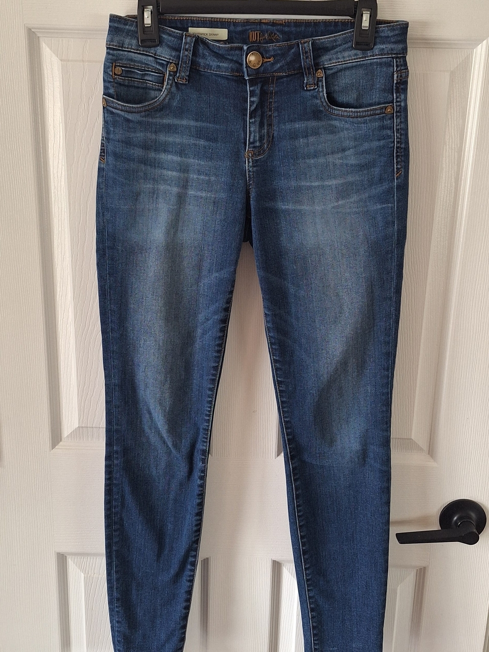 Kut From The Kloth Dark Blue Women’s Toothpick Skinny Jeans Size 4